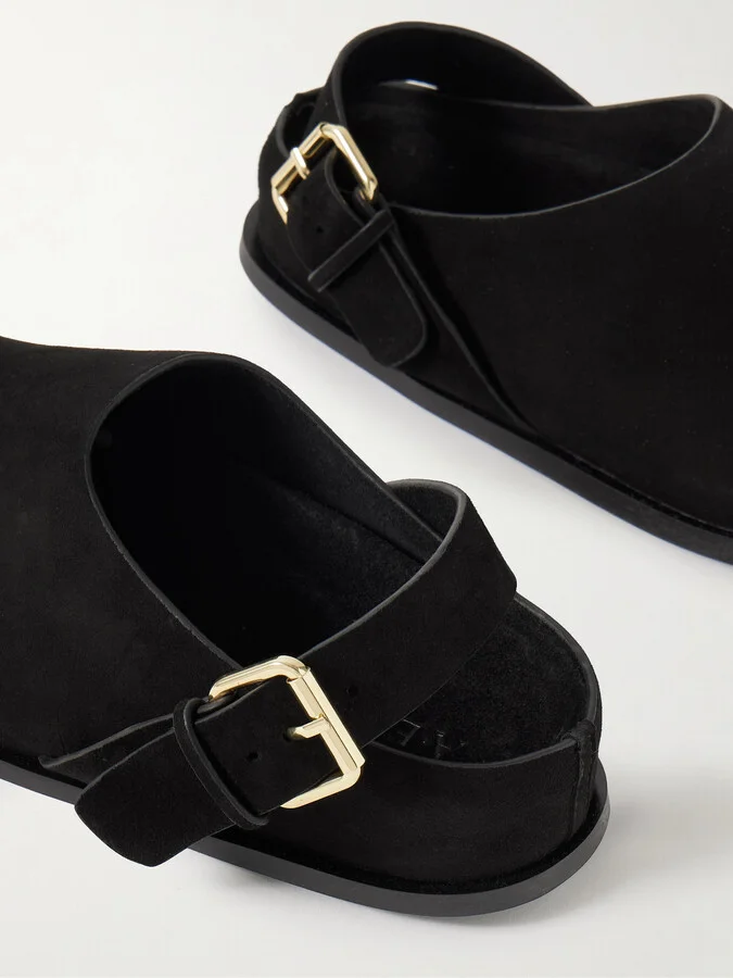 A Emery - Louis Suede Clogs - Black - Image 4