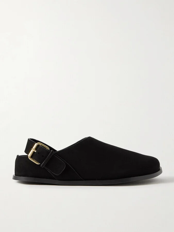 A Emery - Louis Suede Clogs - Black