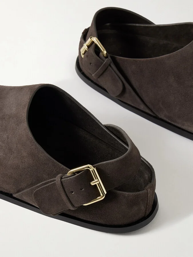 A Emery - Louis Suede Clogs - Gray - Image 4
