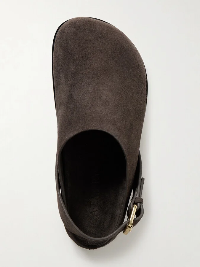 A Emery - Louis Suede Clogs - Gray - Image 5