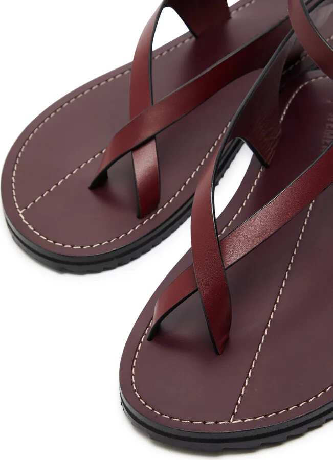 A.emery Millar Leather Sandals - Image 3