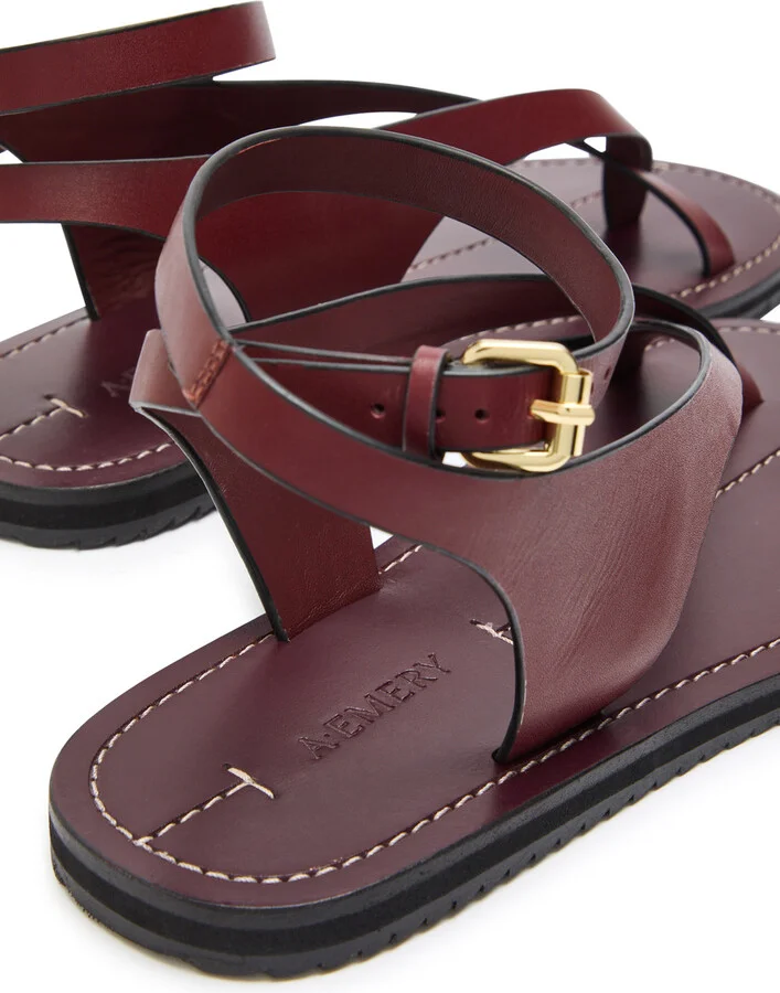 A.emery Millar Leather Sandals - Image 4