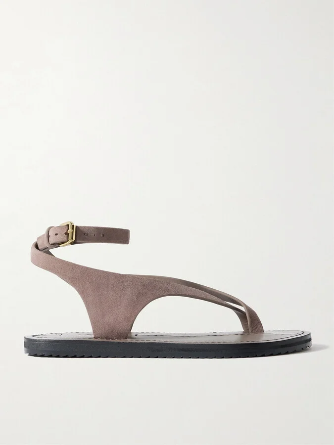 A Emery - Millar Suede Sandals - Brown