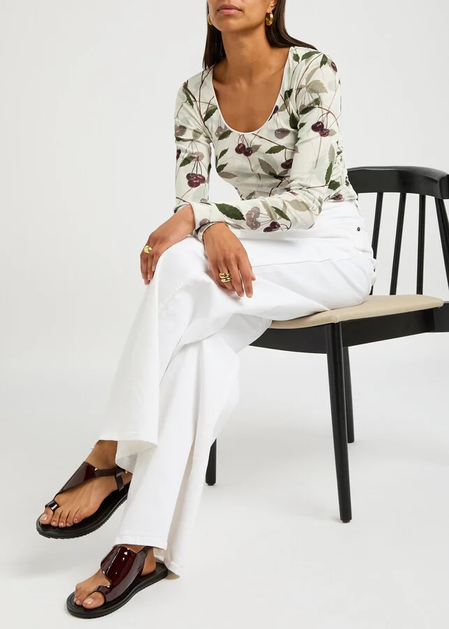 A.emery Milne Patent Leather Sandals - Image 5