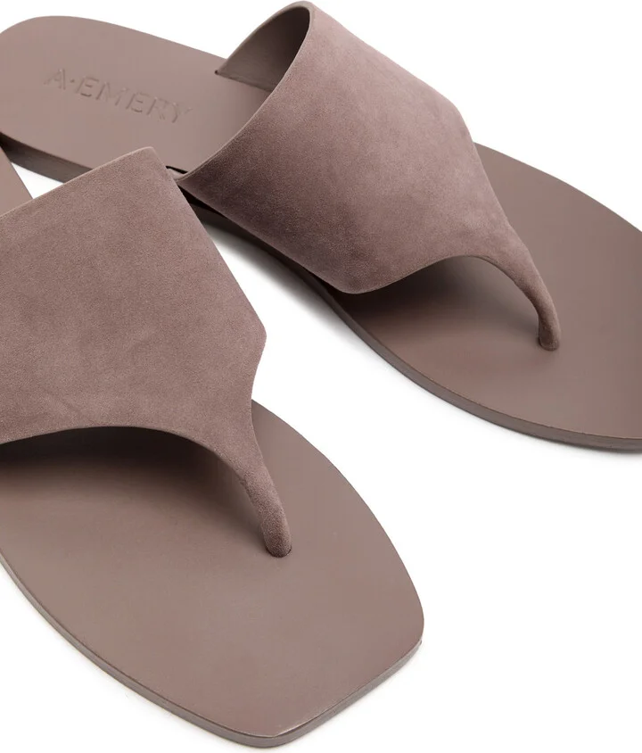 A.emery Paton Suede Flip Flops - Image 3