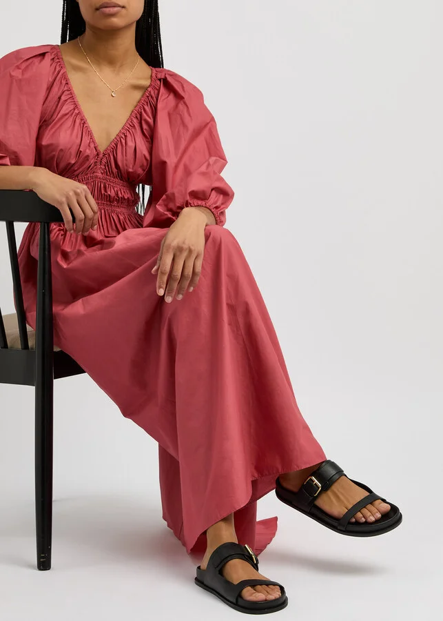 A.emery Prince Leather Sandals - Image 5