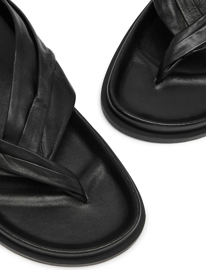 A.emery Shaw Leather Flip Flops - Image 3