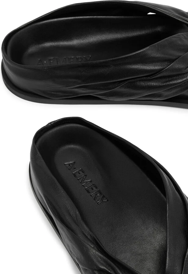 A.emery Shaw Leather Flip Flops - Image 4