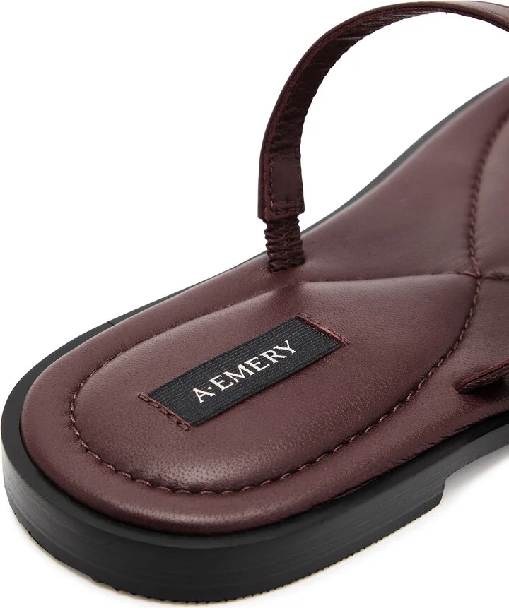 A.emery Turi Leather Sandals - Image 4