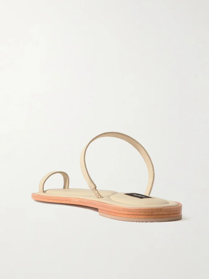 A Emery - Turi Leather Sandals - Cream - Image 3
