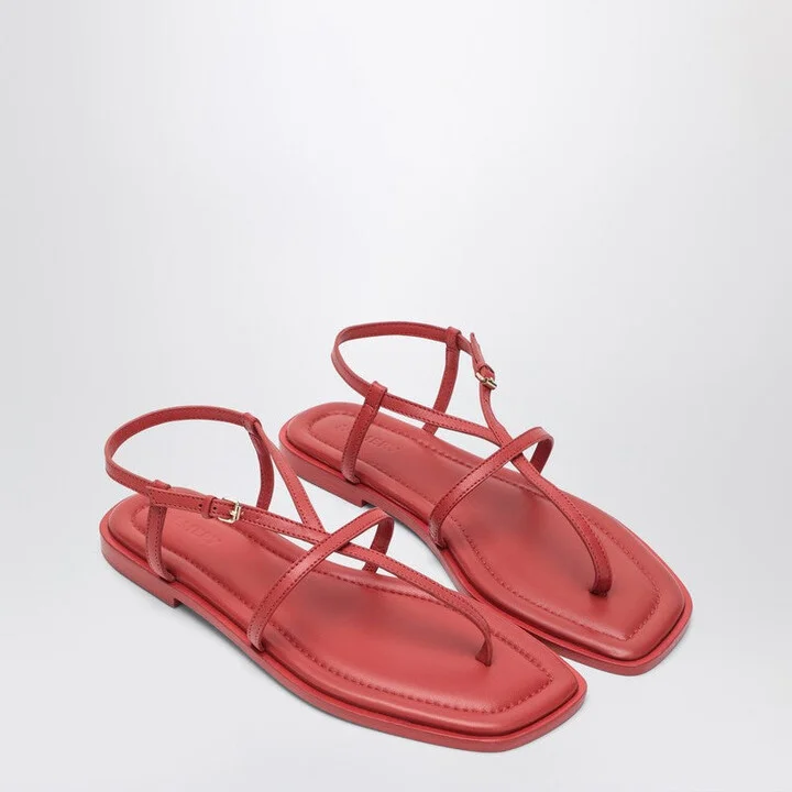 A. Emery Women's The Remly Sandals Cherry-Colou In Leather