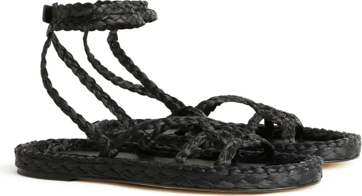 A Love Letter To India woven leather sandals - Image 2