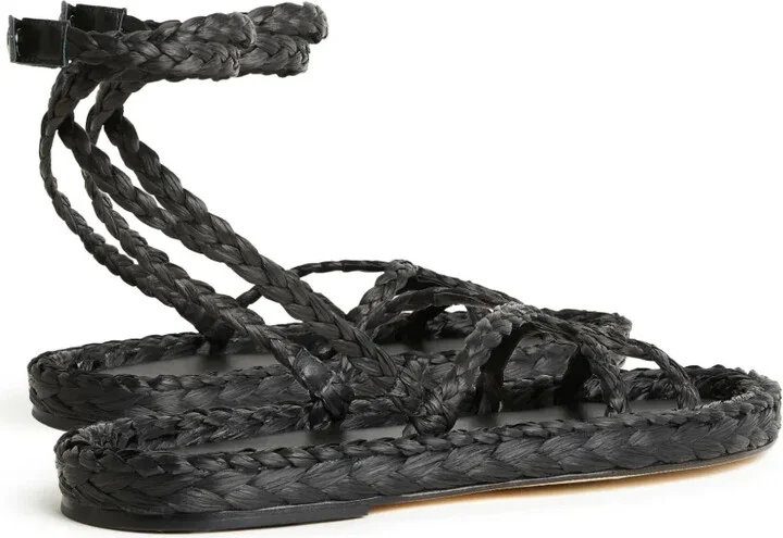 A Love Letter To India woven leather sandals - Image 3