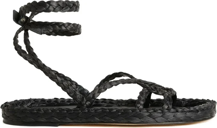 A Love Letter To India woven leather sandals