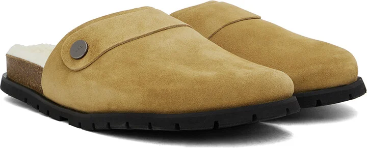A.P.C. Beige Danny Mules - Image 4