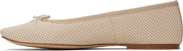 A.P.C. Beige Leah Ballerina Flats - Image 3