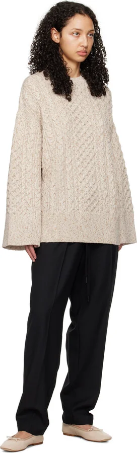 A.P.C. Beige Leah Ballerina Flats - Image 5