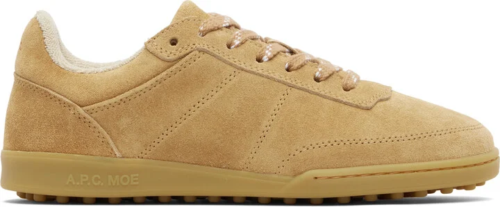 A.P.C. Beige Moe Sneakers