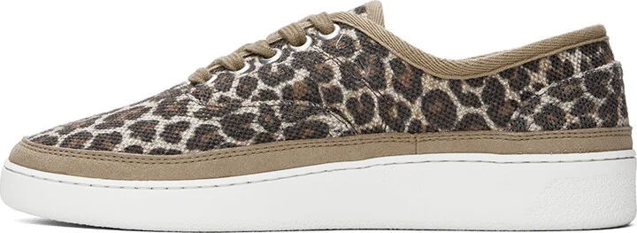 A.P.C. Beige Plain Simple Sneakers - Image 3