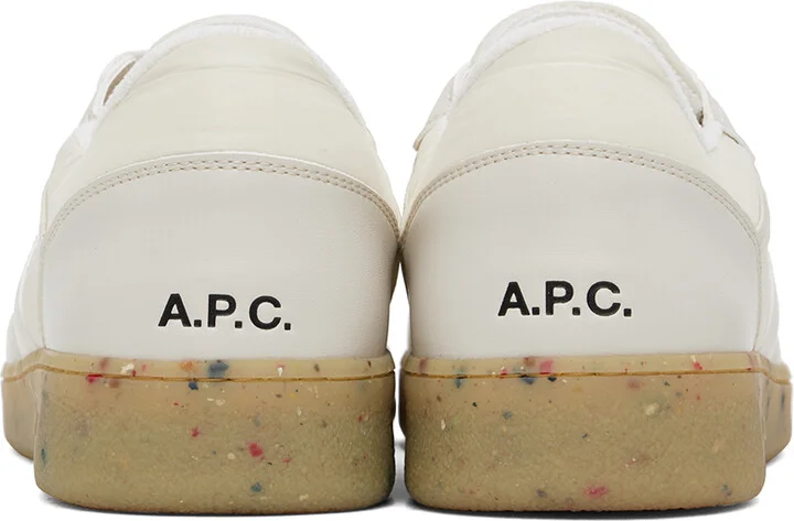 A.P.C. Beige Plain Sneakers - Image 2