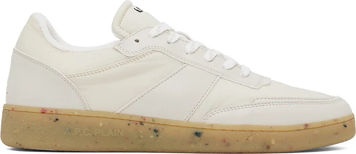 A.P.C. Beige Plain Sneakers