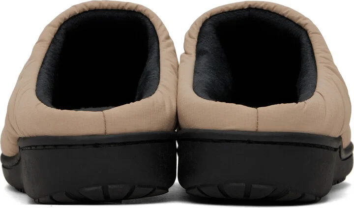 A.P.C. Beige SUBU Edition F-Line Slippers - Image 2