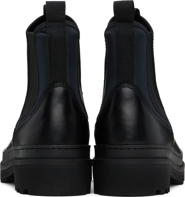 A.P.C. Black Adrien Chelsea Boots - Image 2