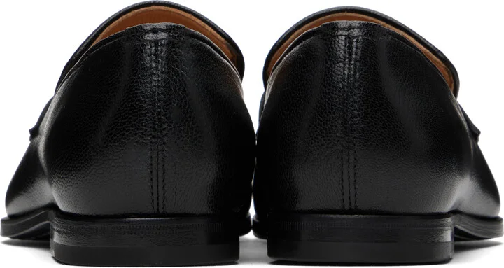 A.P.C. Black Anastasia Barbieri Edition Leather Loafers - Image 2