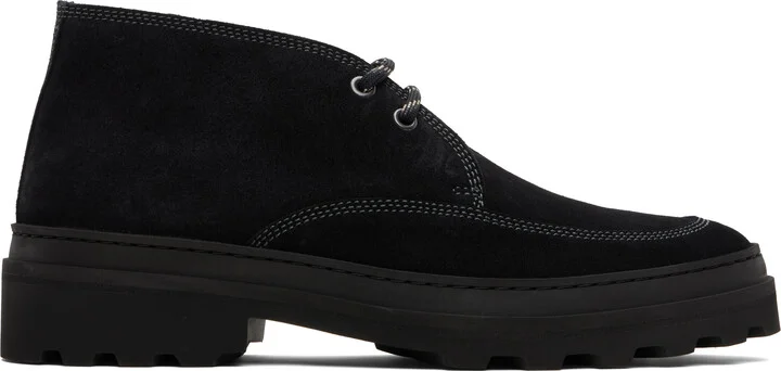 A.P.C. Black Clem 2.0 Desert Boots