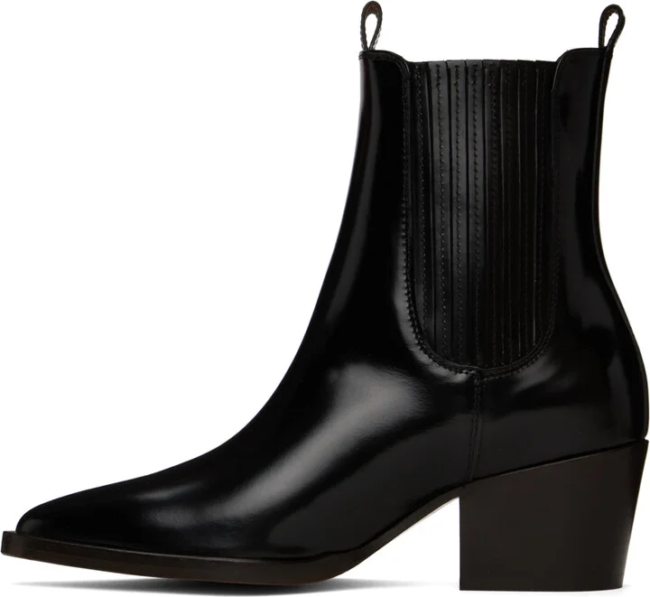 A.P.C. Black Debbie Santiago Boots - Image 3