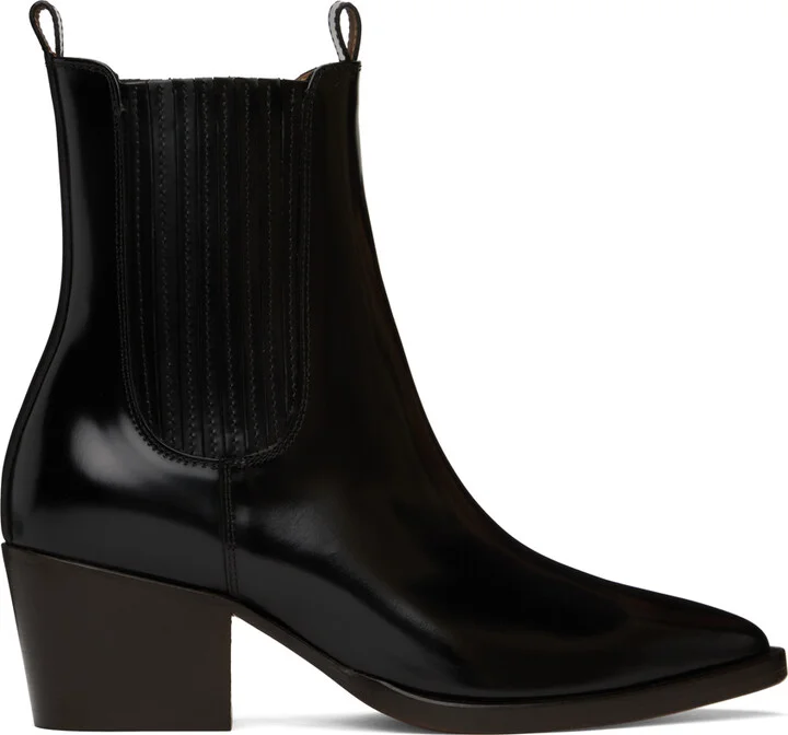 A.P.C. Black Debbie Santiago Boots