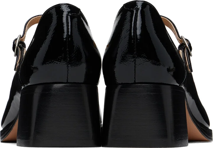 A.P.C. Black Jade Mary Jane Heels - Image 2