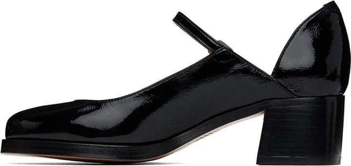 A.P.C. Black Jade Mary Jane Heels - Image 3