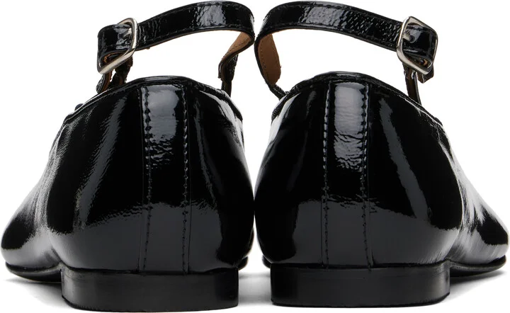 A.P.C. Black Katie Ballerina Flats - Image 2