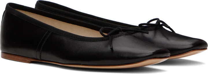 A.P.C. Black Leah Ballerina Flats - Image 4