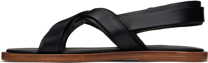 A.P.C. Black Lou Sandals - Image 3