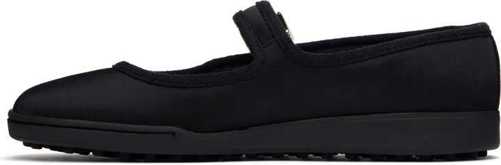 A.P.C. Black Moe Mary Jane Ballerina Flats - Image 3