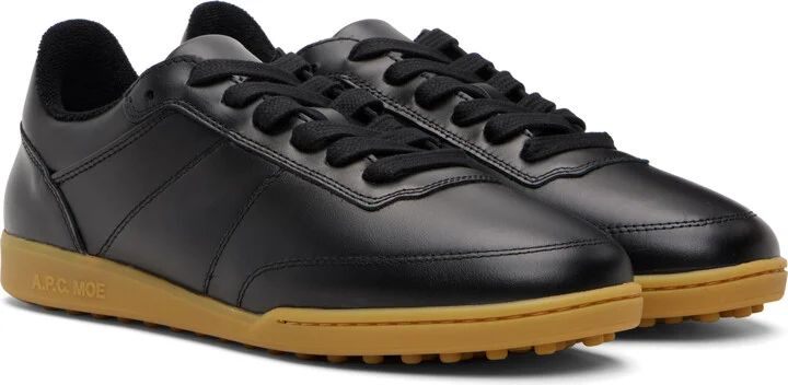 A.P.C. Black Moe Sneakers - Image 4