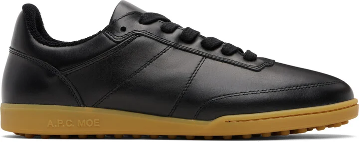 A.P.C. Black Moe Sneakers