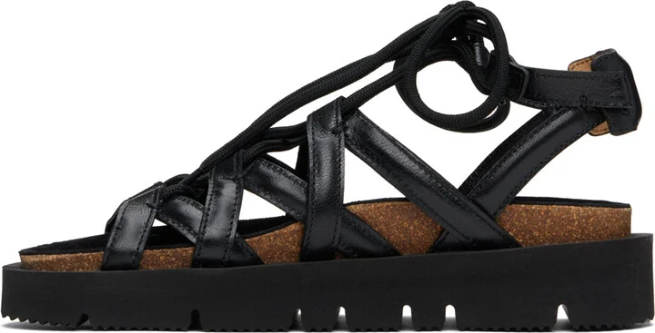 A.P.C. Black Natacha Ramsay-Levi Edition Iliade Sandals - Image 3
