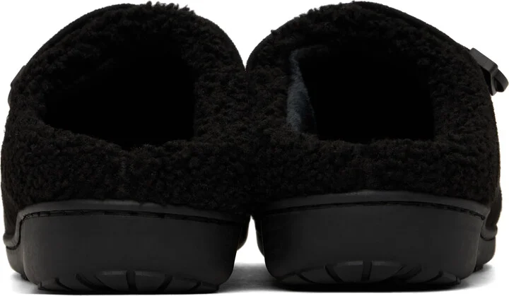 A.P.C. Black SUBU Edition Belt Line Slippers - Image 2