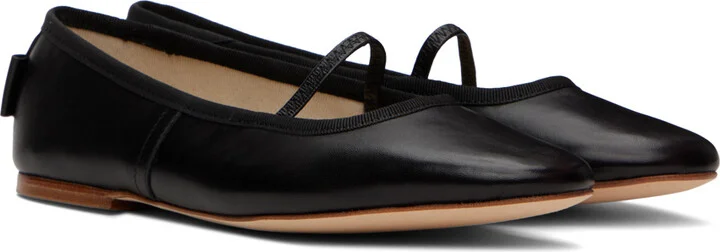 A.P.C. Black Swan Ballerina Flats - Image 4