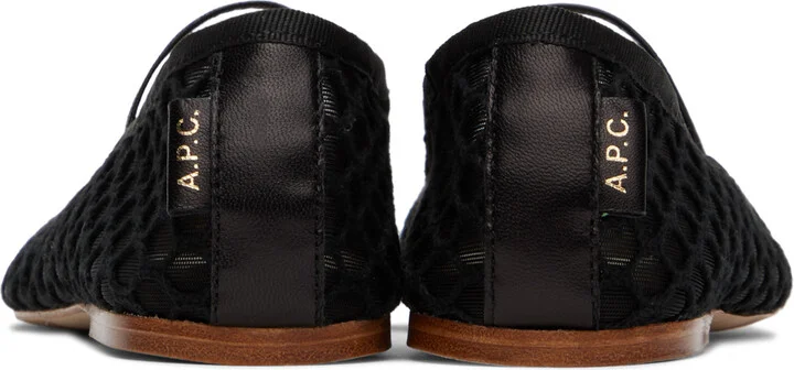 A.P.C. Black Swan Ballerina Flats - Image 2