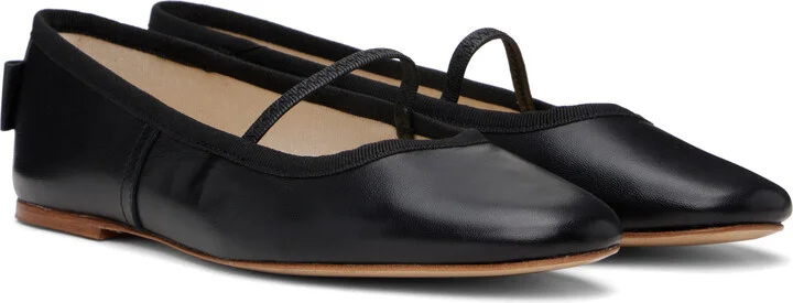 A.P.C. Black Swan Ballerina Flats - Image 4