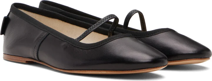 A.P.C. Black Swan Ballerina Flats - Image 4