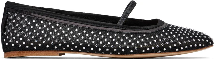 A.P.C. Black Swan Ballerina Flats