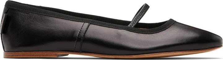 A.P.C. Black Swan Ballerina Flats