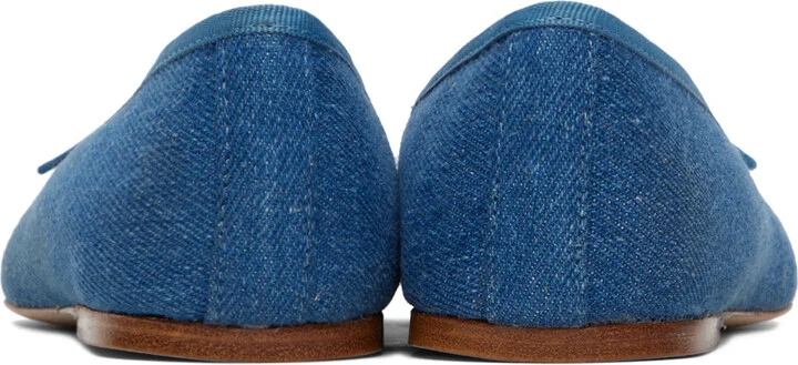 A.P.C. Blue Leah Ballerina Flats - Image 2