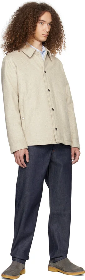 A.P.C. Gray Theodore Chelsea Boots - Image 5