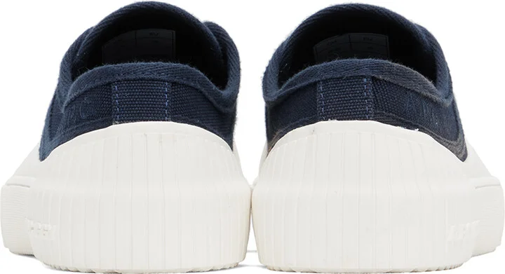 A.P.C. Navy Iggy Basse Sneakers - Image 2
